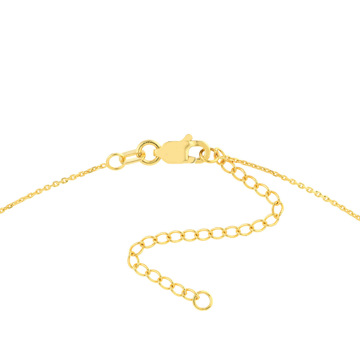 14K Gold Diamond Layered Necklace Graduating Diamond Bezels Duet Necklace