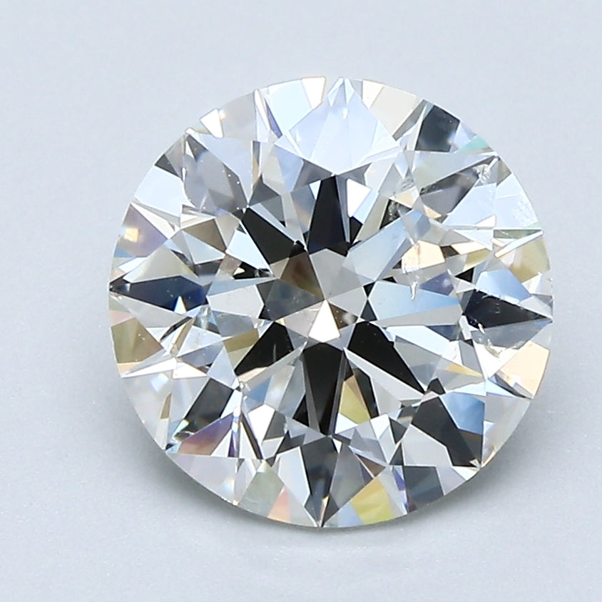 2.5ct Round Natural Diamond — H SI2, GIA Certified