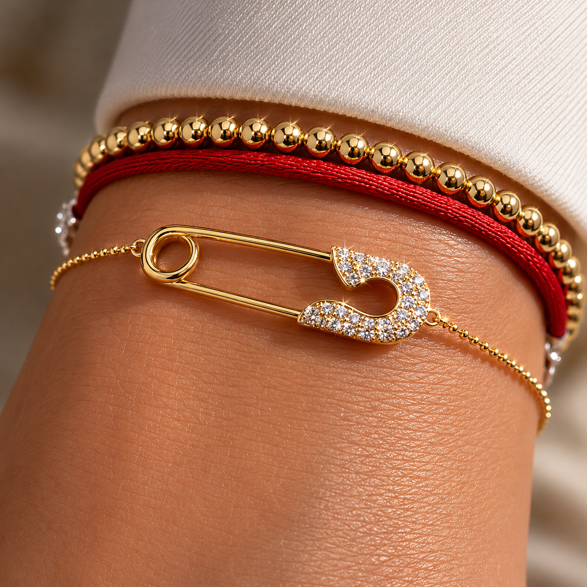 Paperclip Inspired Bracelet - Laura Milman New York