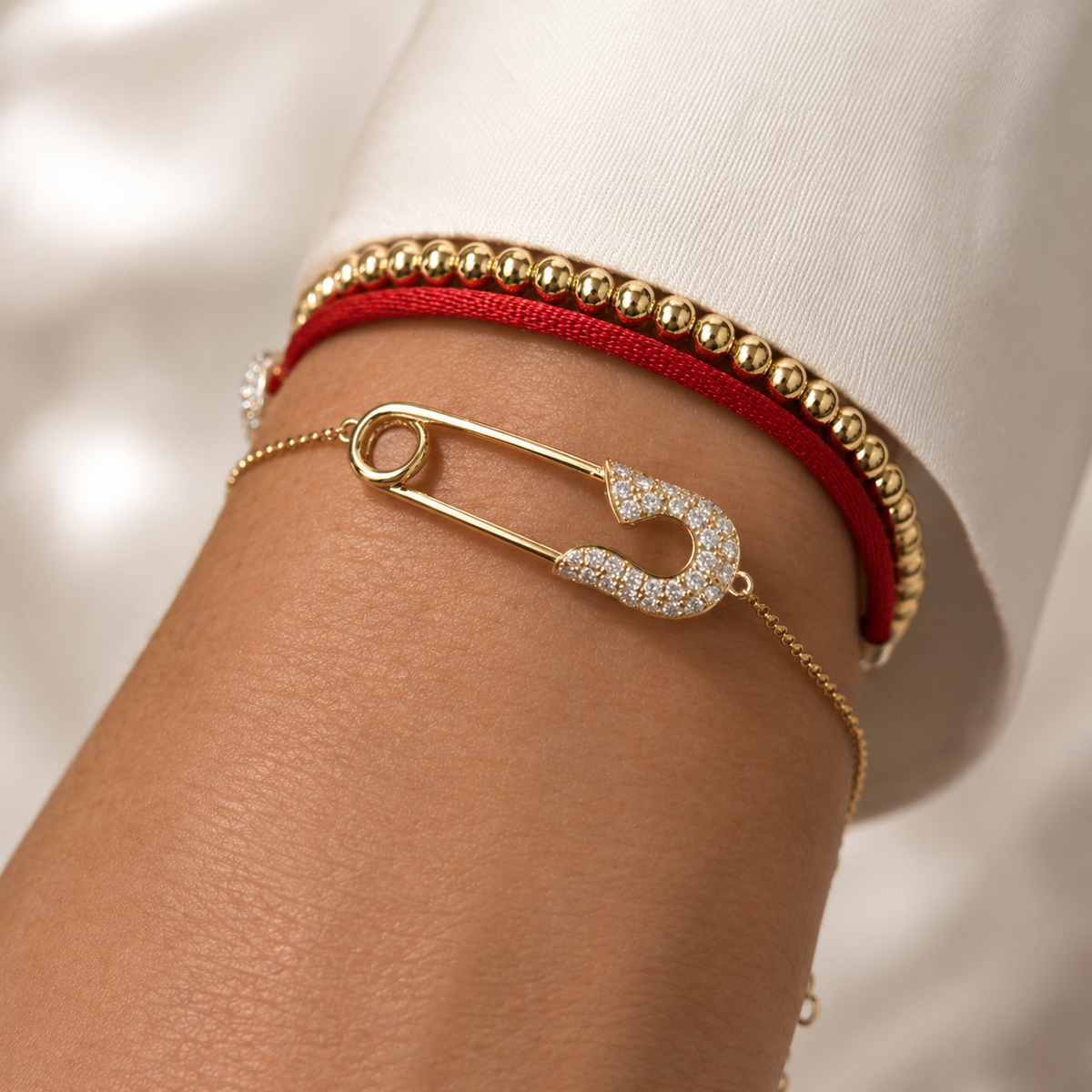 Paperclip Inspired Bracelet - Laura Milman New York