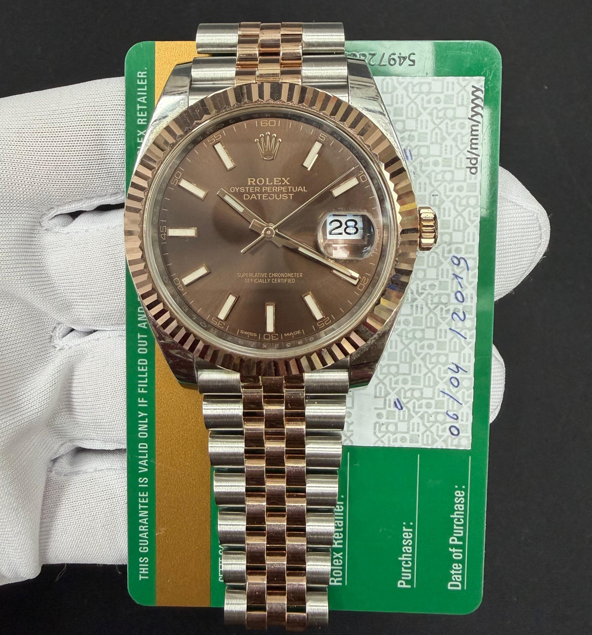ROLEX DATEJUST 126331 — view 3 — Laura Milman New York