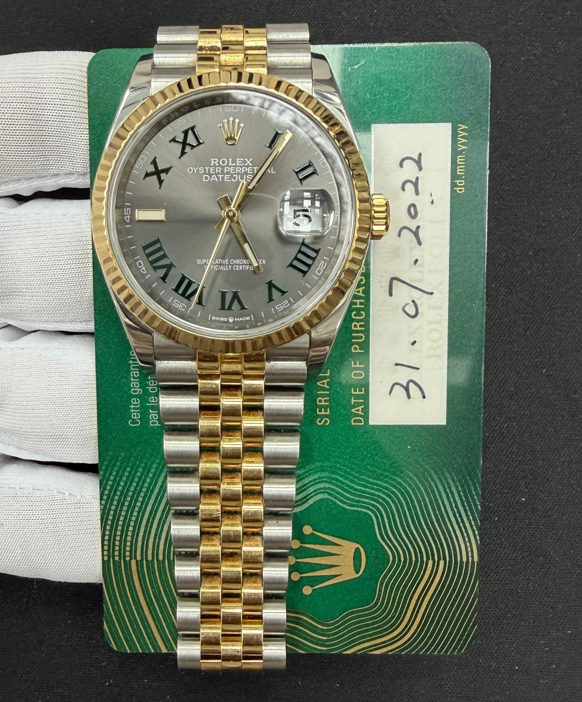 ROLEX DATEJUST 126233 — view 3 — Laura Milman New York