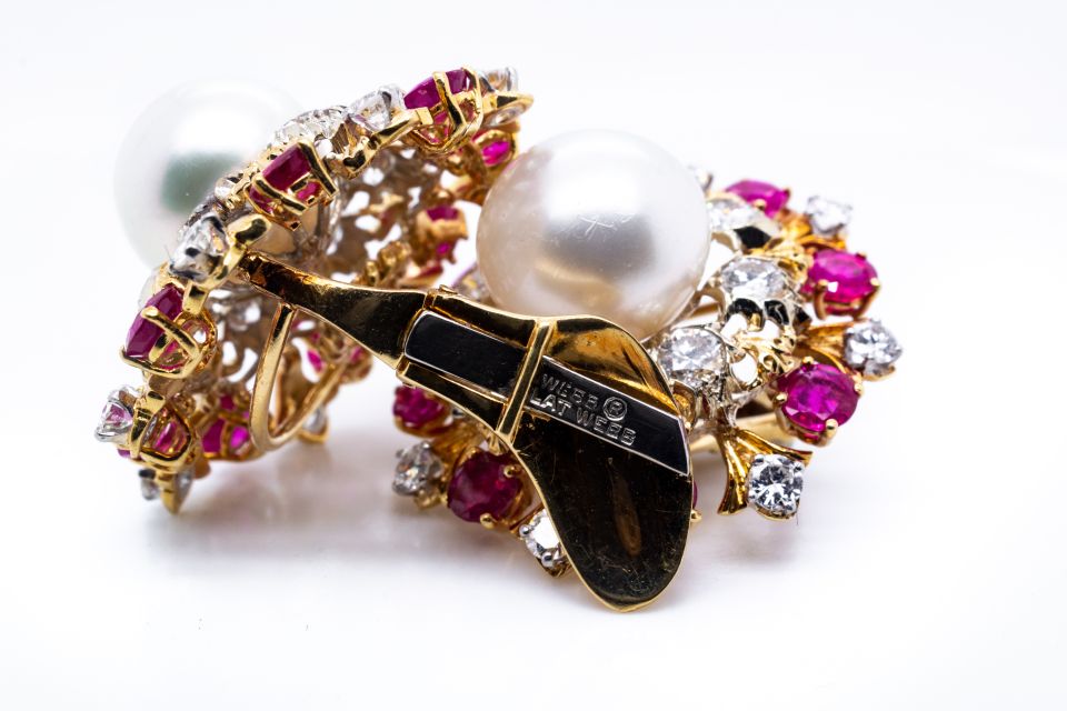 David Webb Platinum Ring Signed Designer Estate