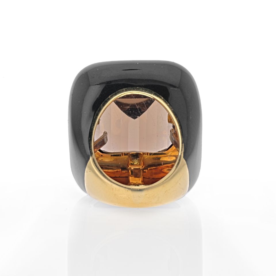 David Webb Estate Ring 18K Yellow Gold