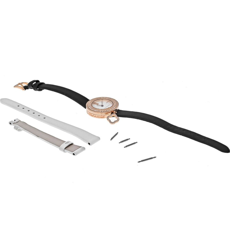 Van Cleef & Arpels 18K RG Diamond Alhambra Watch, 25mm