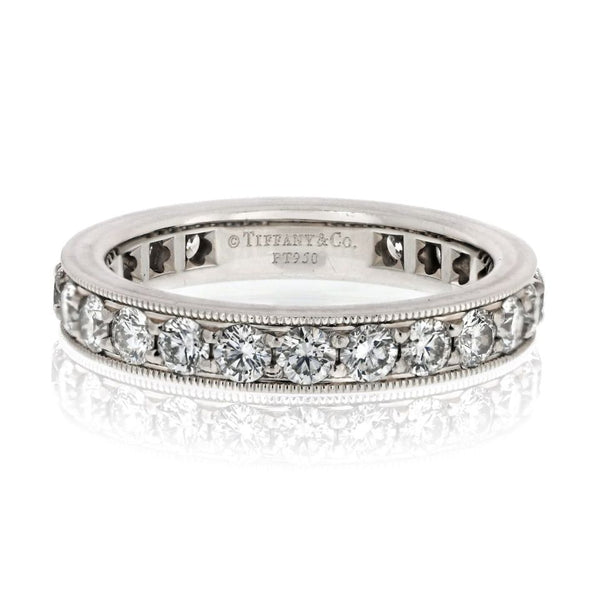 Tiffany & Co. Legacy Platinum 1.50cttw Round Diamond Ring