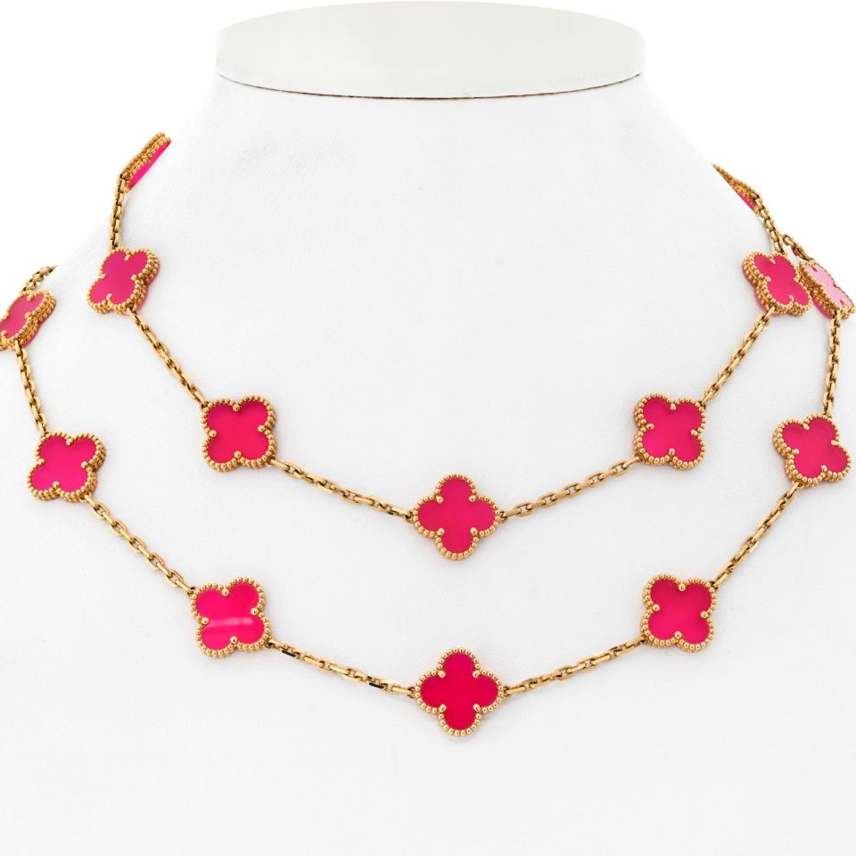 Van Cleef & Arpels alhambra Necklaces 18k yellow gold