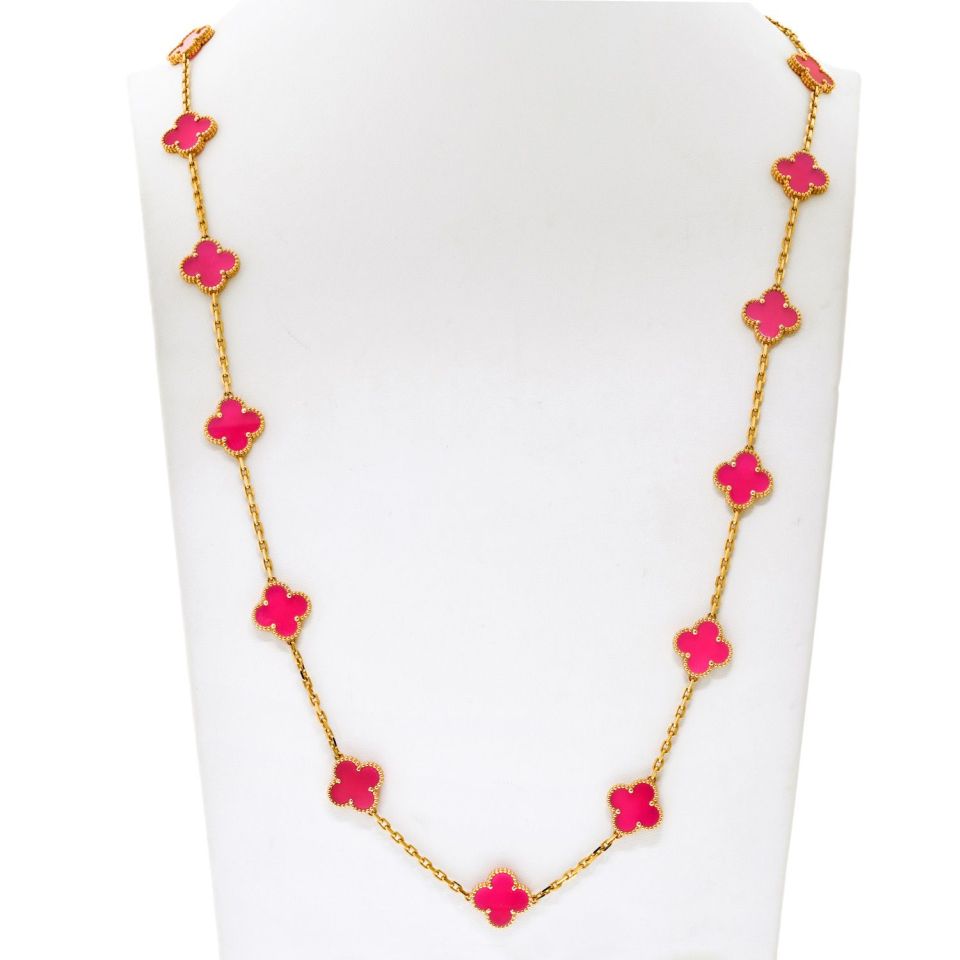 Van Cleef & Arpels alhambra Necklaces 18k yellow gold