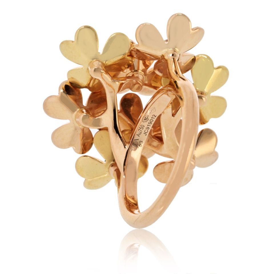 Van Cleef & Arpels Estate rings 18k yellow gold - 53