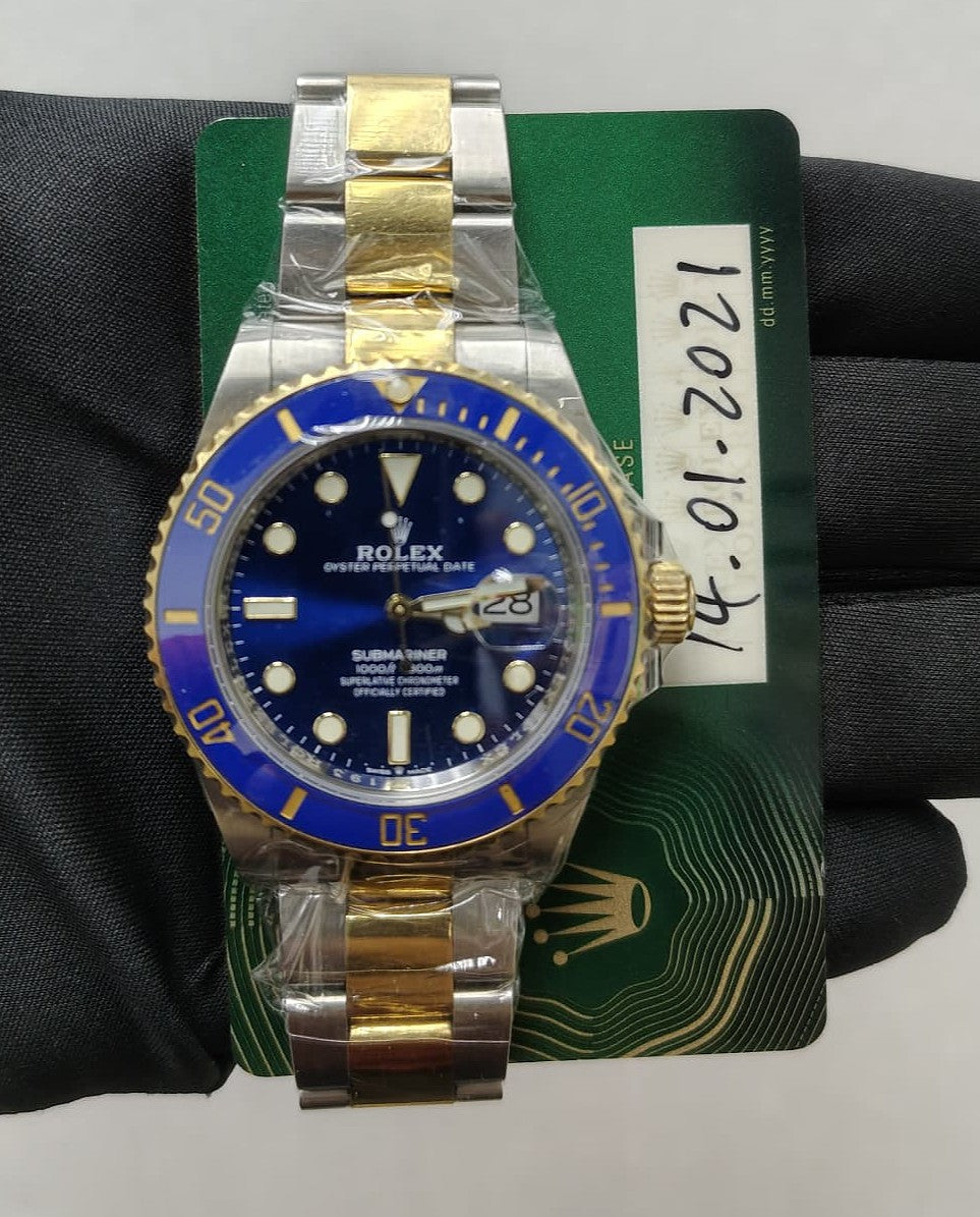 ROLEX SUBMARINER DATE 126613LB — view 3 — Laura Milman New York