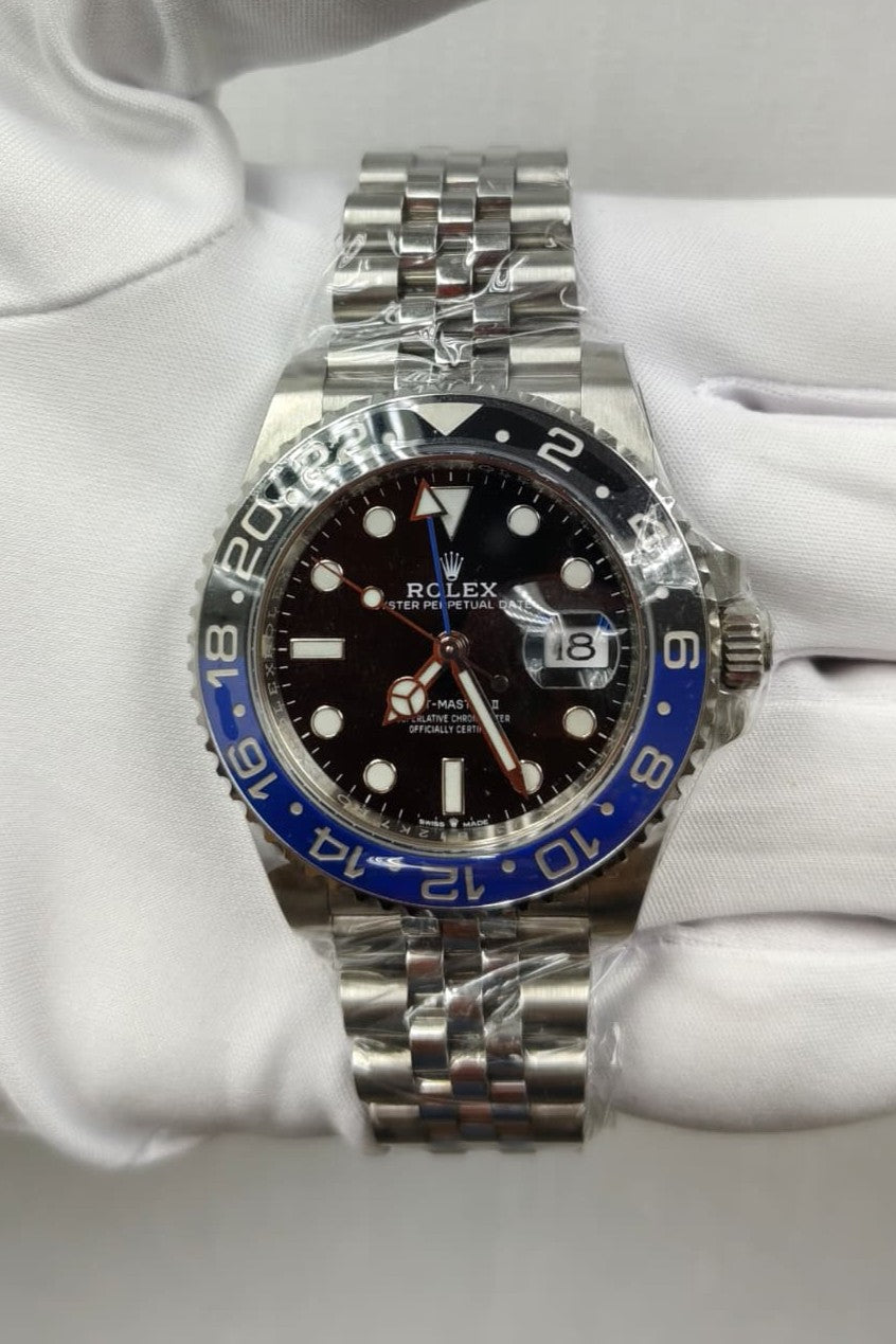 ROLEX GMT MASTER II 126710BLNR — view 3 — Laura Milman New York