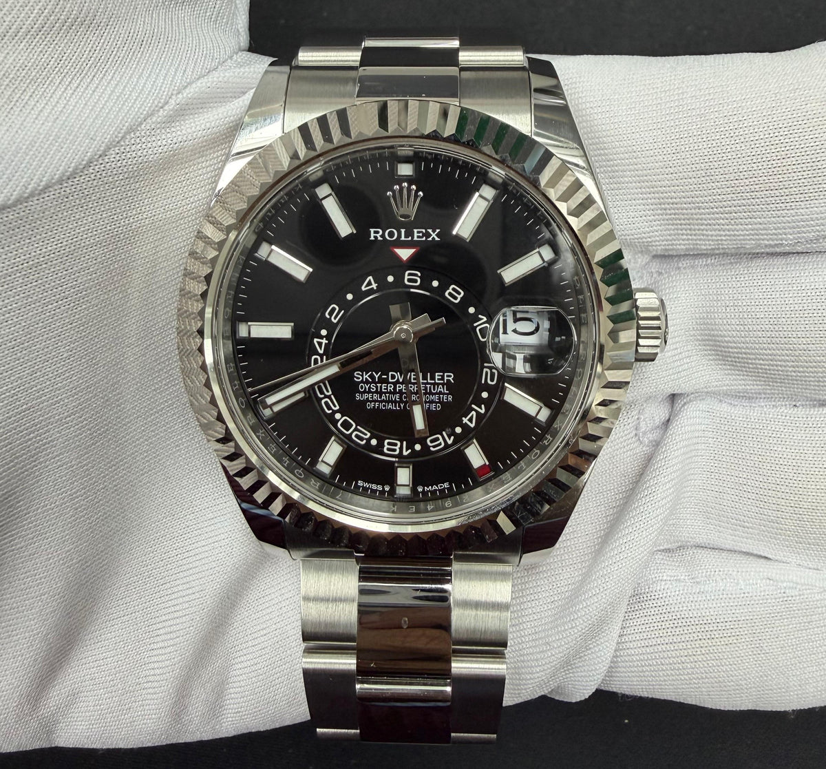 ROLEX SKY DWELLER 336934 — view 2 — Laura Milman New York