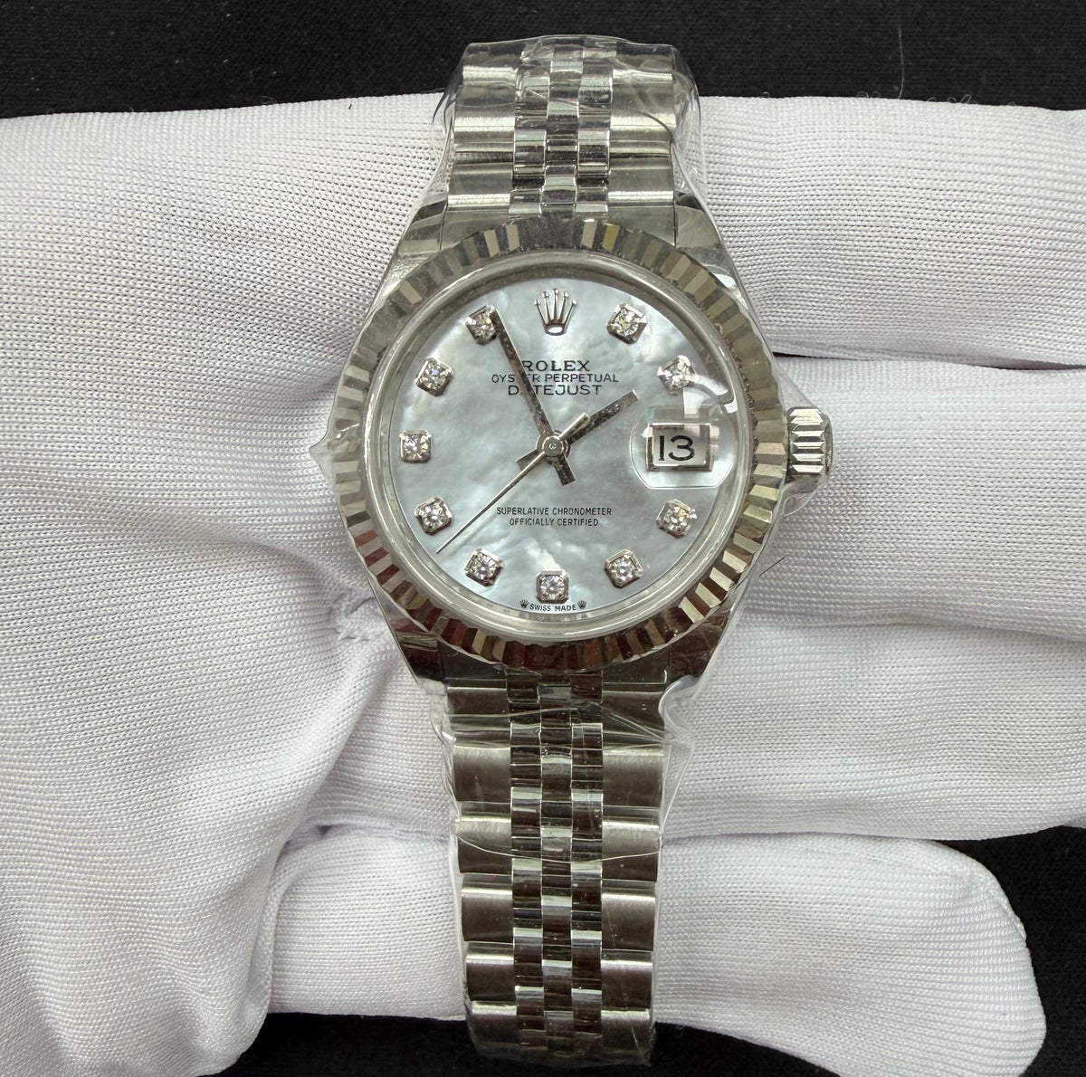 ROLEX LADY DATE JUST 279174 — view 2 — Laura Milman New York