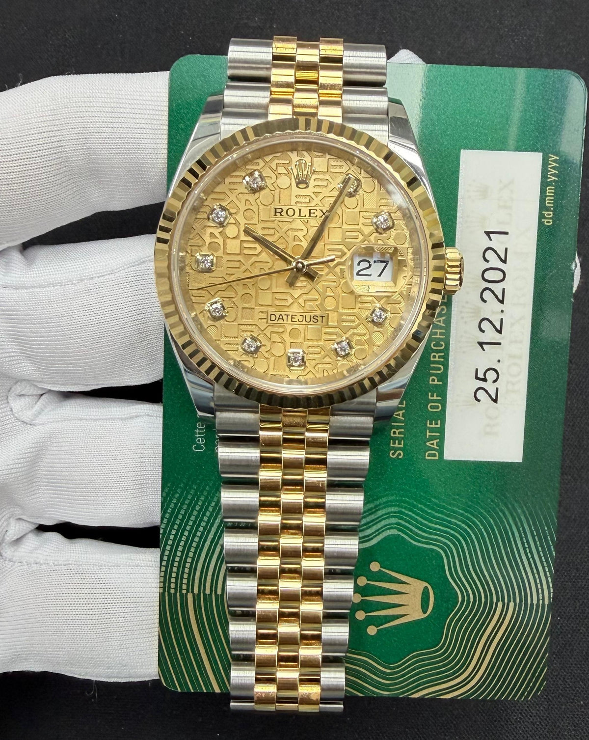 ROLEX DATEJUST 126233 — view 3 — Laura Milman New York