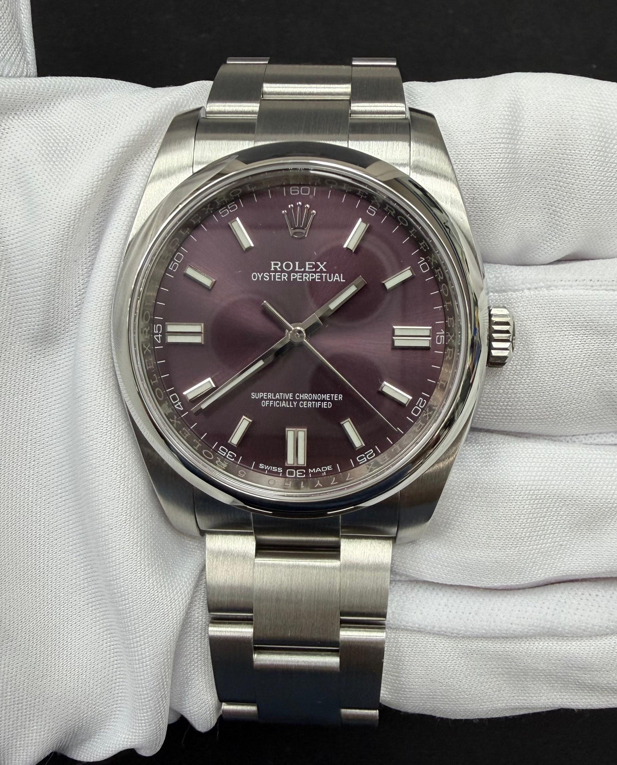 ROLEX OYSTER PERPETUAL 116000 — view 2 — Laura Milman New York