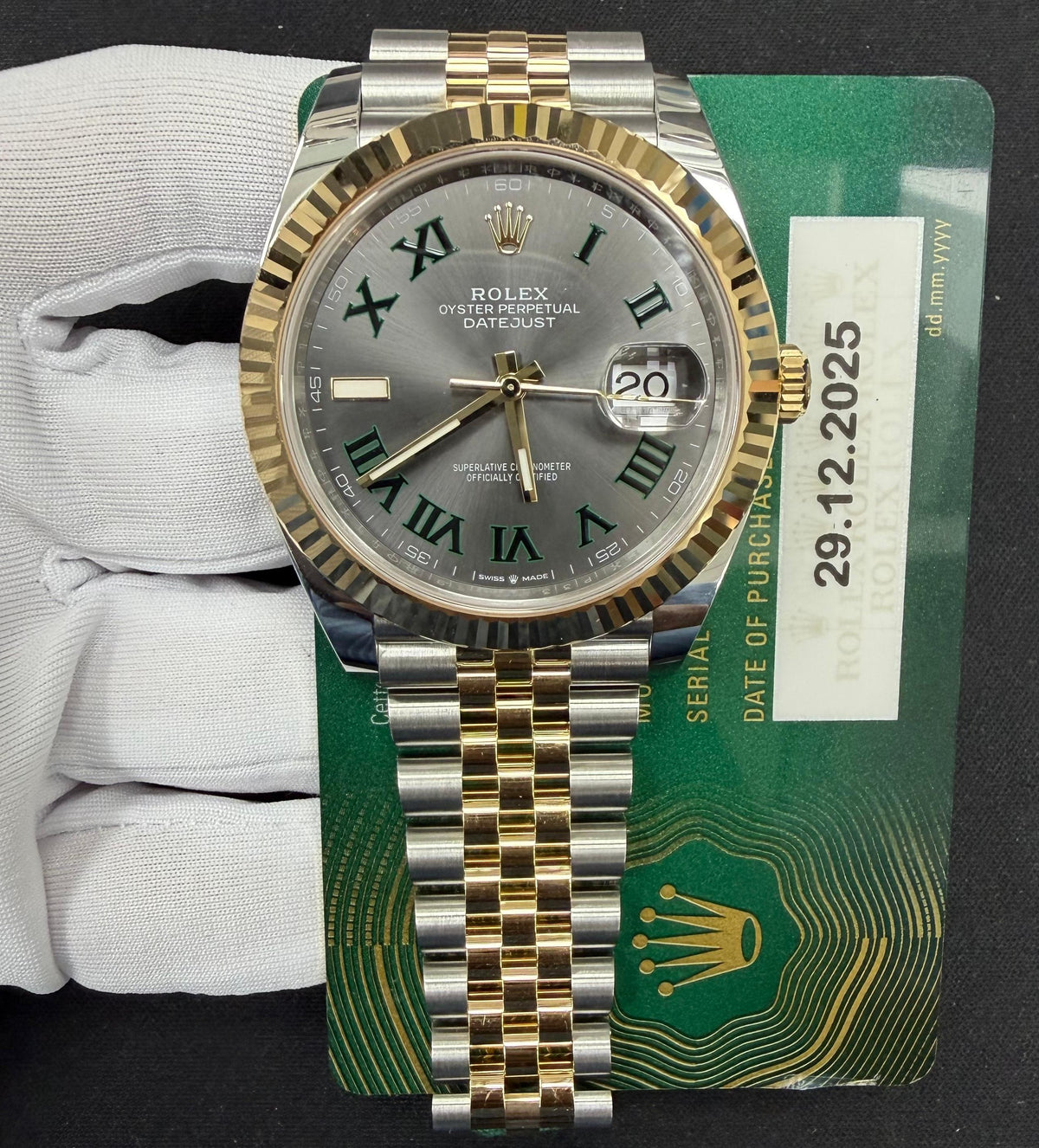 ROLEX DATEJUST 126333 — view 3 — Laura Milman New York