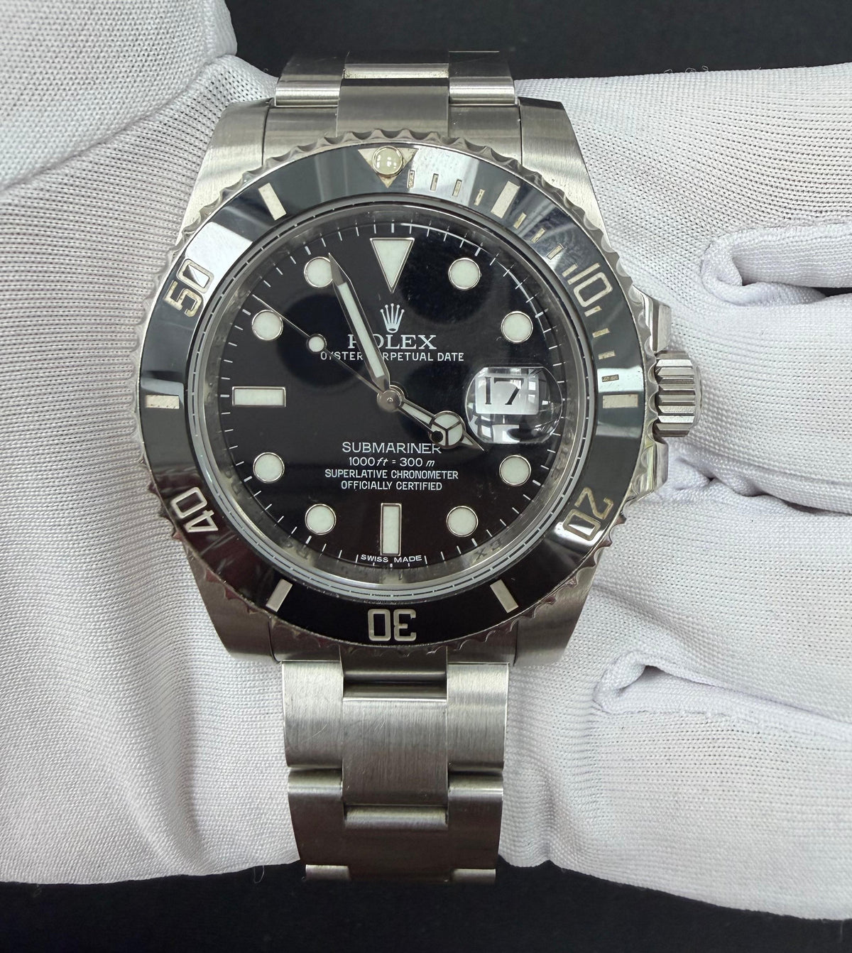 ROLEX SUBMARINER DATE 116610LN — view 2 — Laura Milman New York