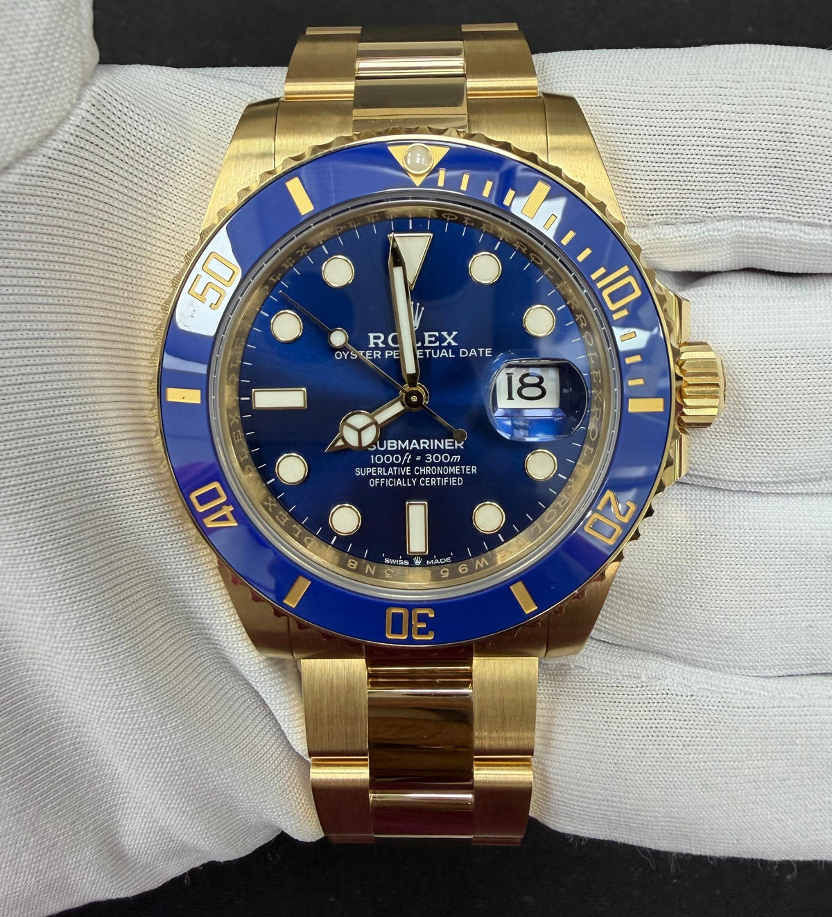 ROLEX SUBMARINER DATE 126618LB — view 2 — Laura Milman New York