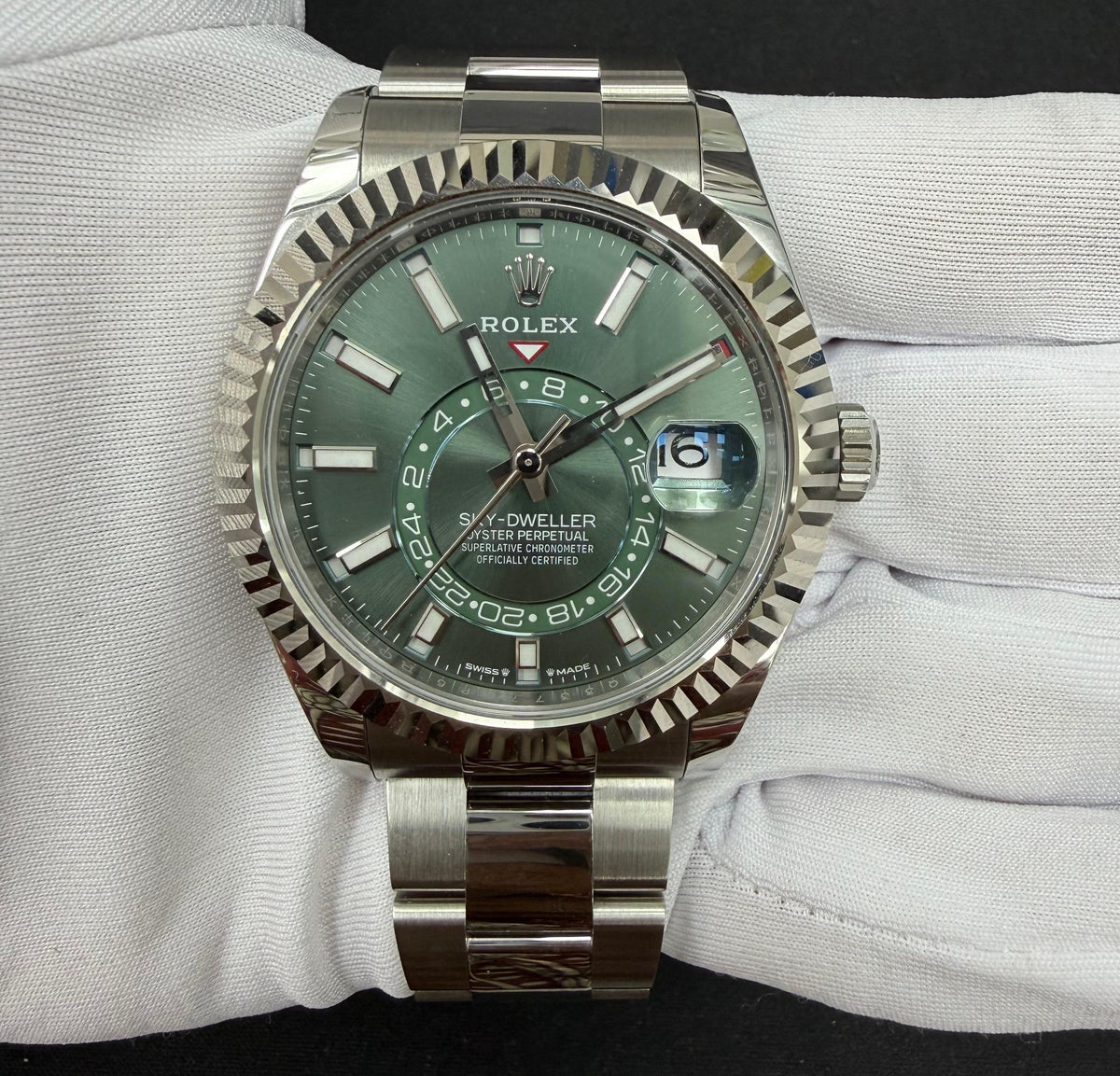 ROLEX SKY DWELLER 336934 — view 2 — Laura Milman New York