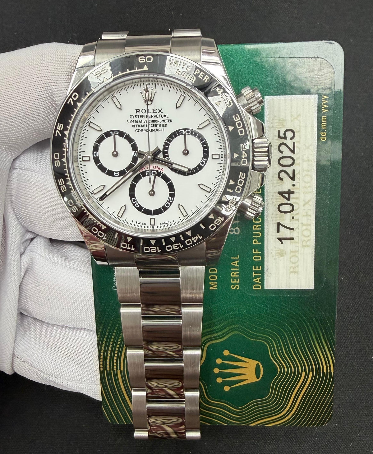 ROLEX DAYTONA 126500LN — view 3 — Laura Milman New York
