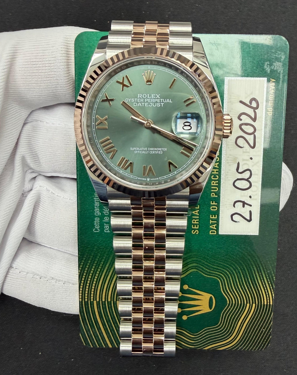ROLEX DATEJUST 126231 — view 3 — Laura Milman New York