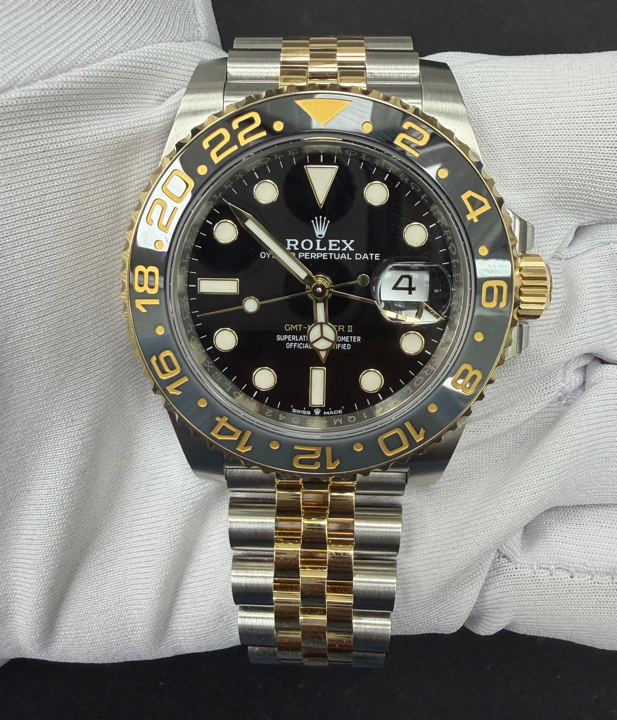 ROLEX GMT MASTER II 126713GRNR — view 2 — Laura Milman New York