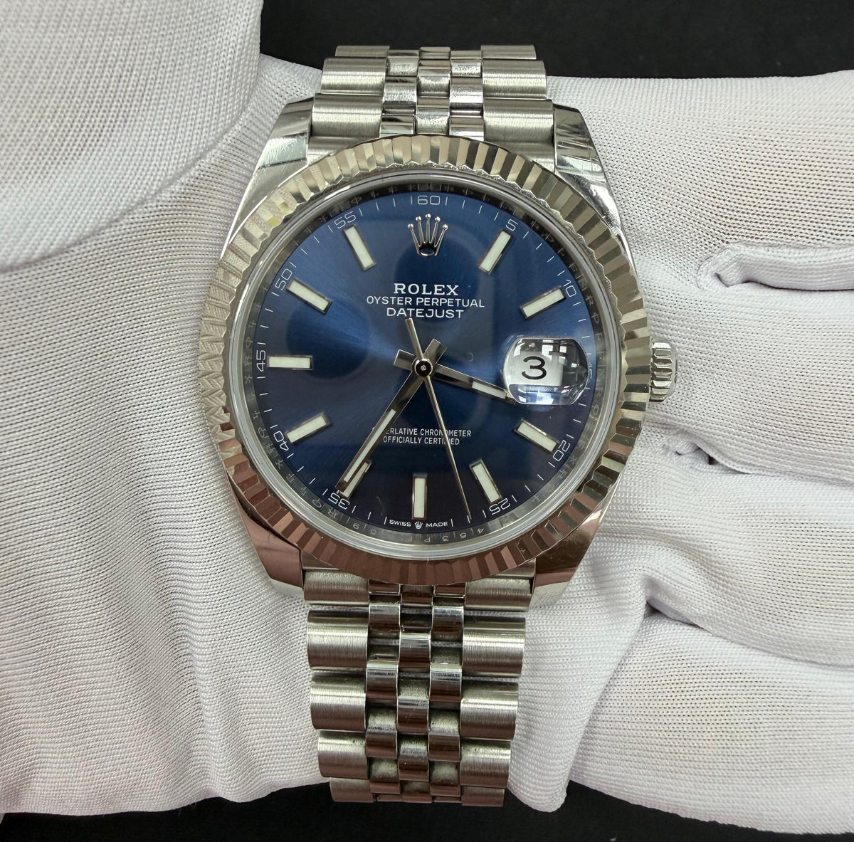 ROLEX DATEJUST 126334 — view 2 — Laura Milman New York