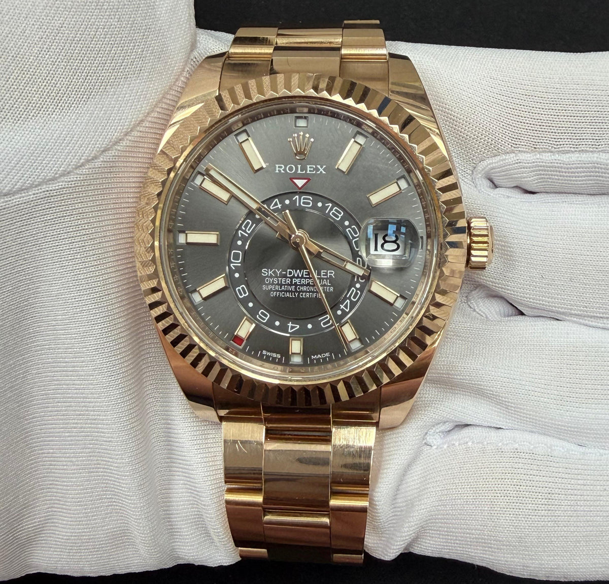 Pre-Owned Rolex Sky Dweller 326935 — view 2 — Laura Milman New York
