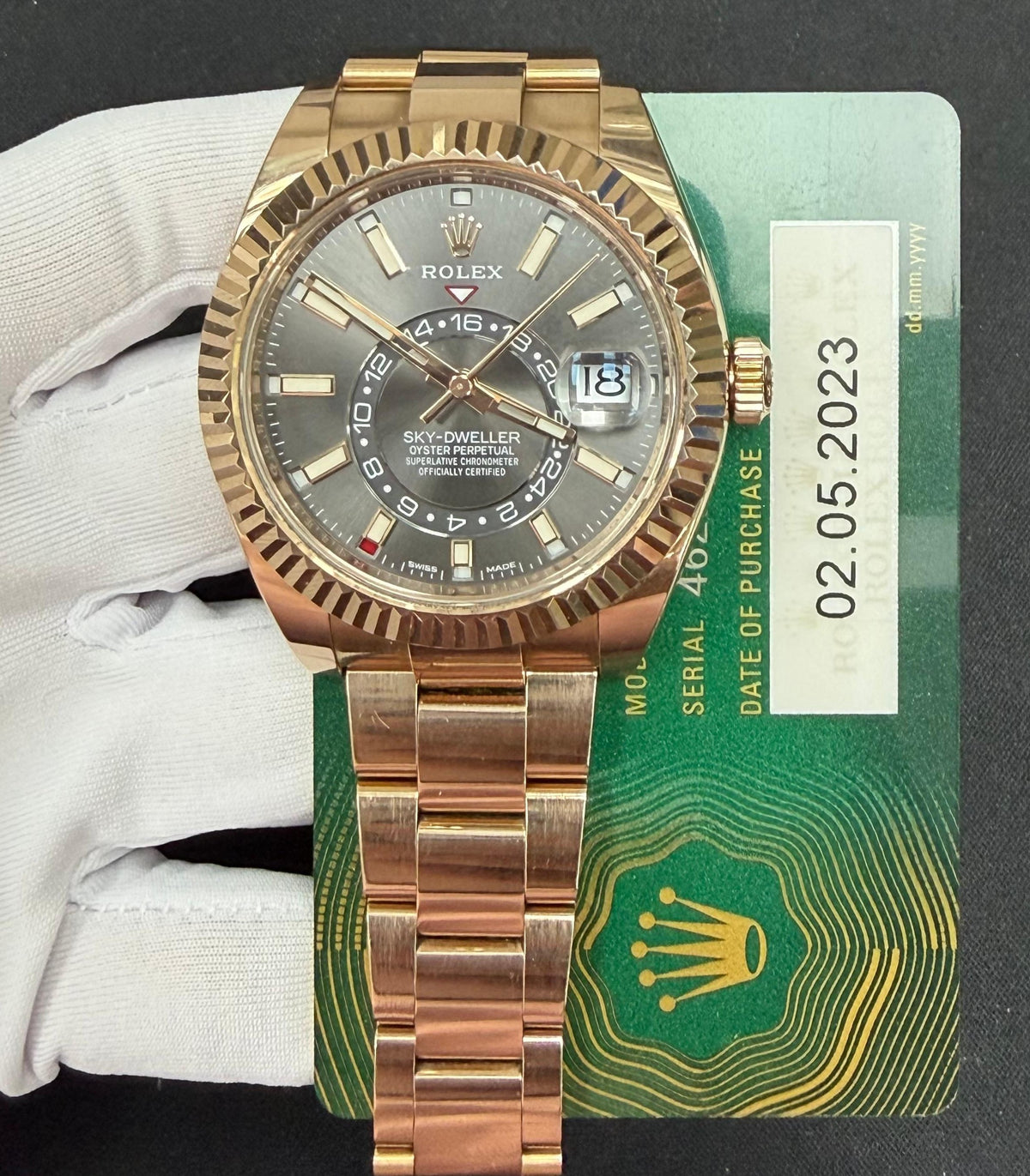 Pre-Owned Rolex Sky Dweller 326935 — view 3 — Laura Milman New York