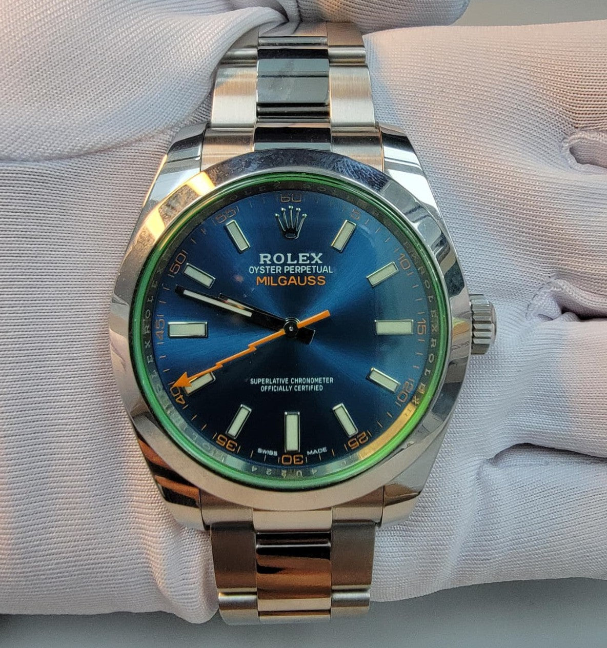 Rolex Milgauss 116400GV — Laura Milman New York