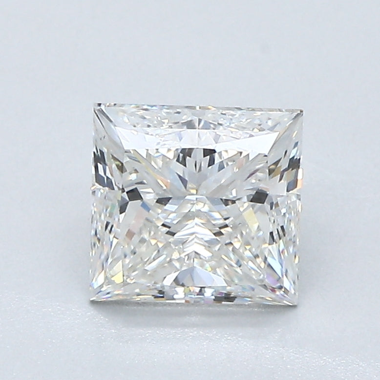 1.4ct Princess Natural Diamond — I SI1, GIA Certified