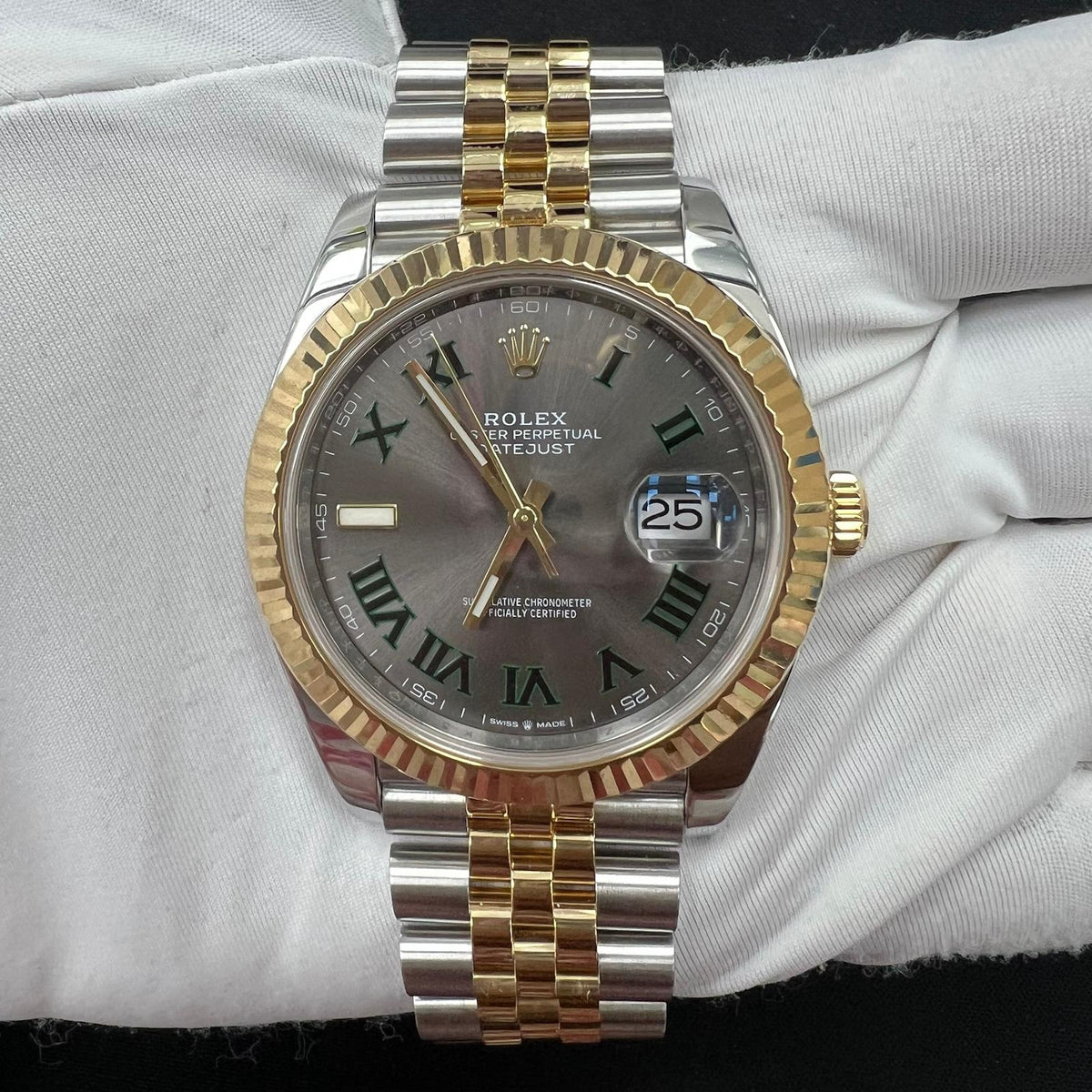 ROLEX DATEJUST 126333 — view 2 — Laura Milman New York