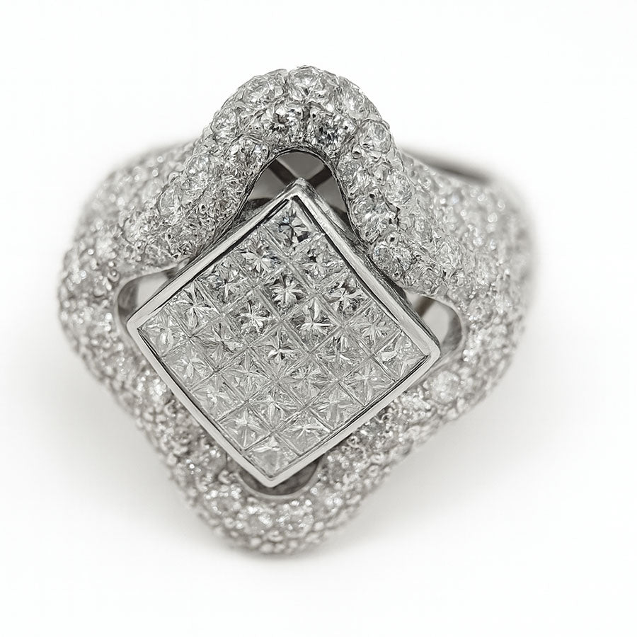Invisible Set Statement Ring — Laura Milman New York
