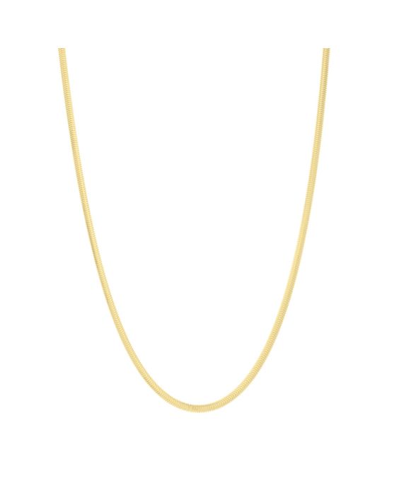 2.6mm Snake Chain Bracelet in 14K Yellow Gold