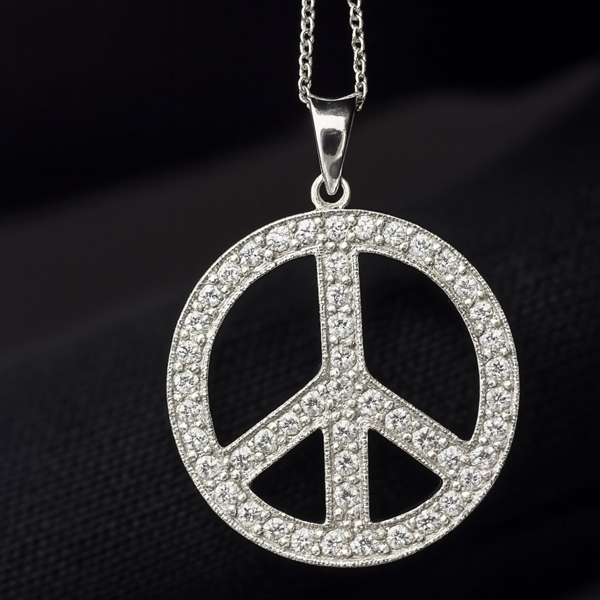 Peace Symbol Pendant — Laura Milman New York