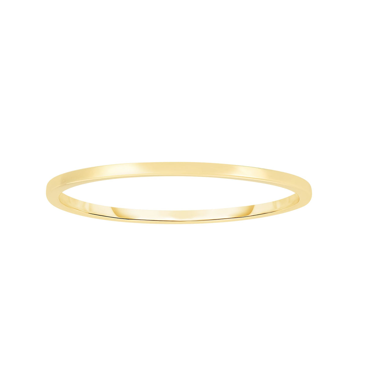 Polished Band Ring in 14K Yellow Gold — Laura Milman New York