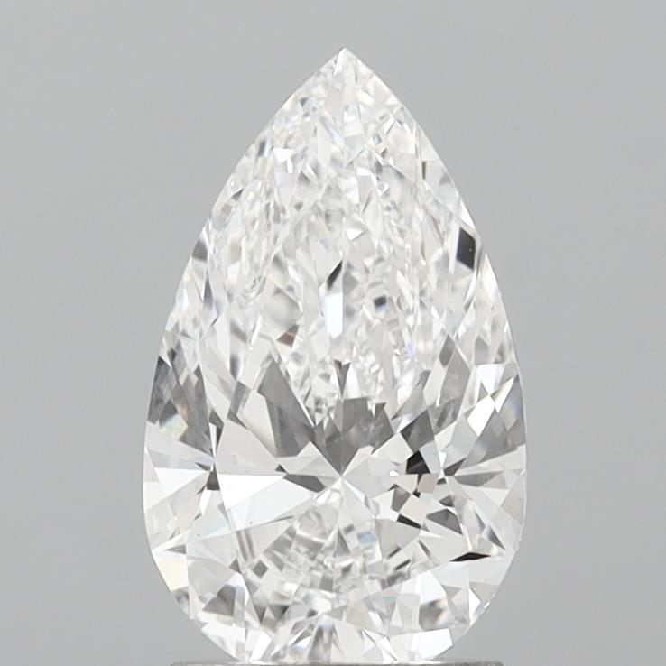 1.92ct Pear Lab-Grown Diamond — E VS1, IGI Certified