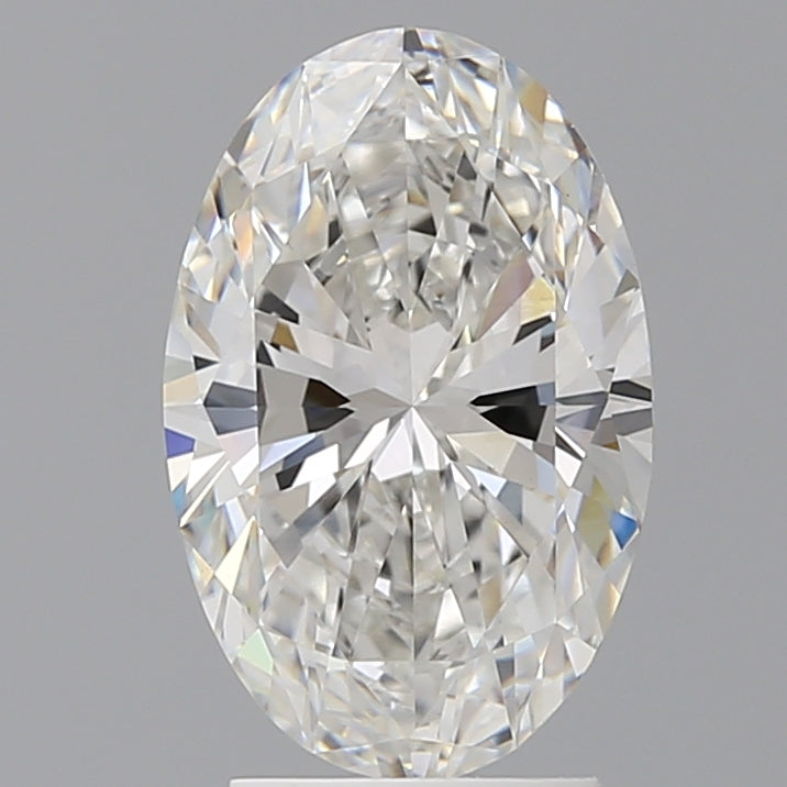 3.02ct Oval Lab-Grown Diamond — F VVS2, IGI Certified