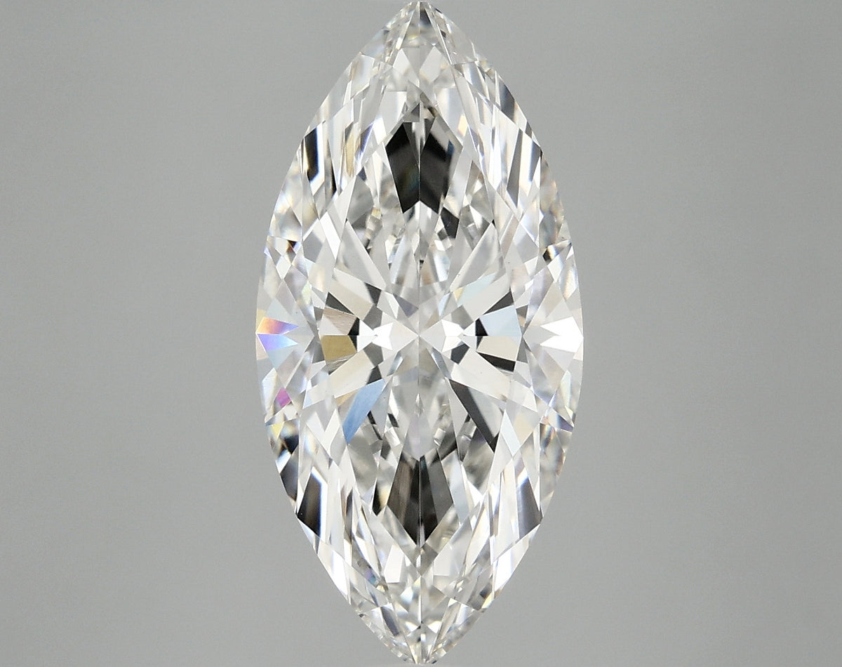 3.83ct Marquise, F VVS2 — IGI