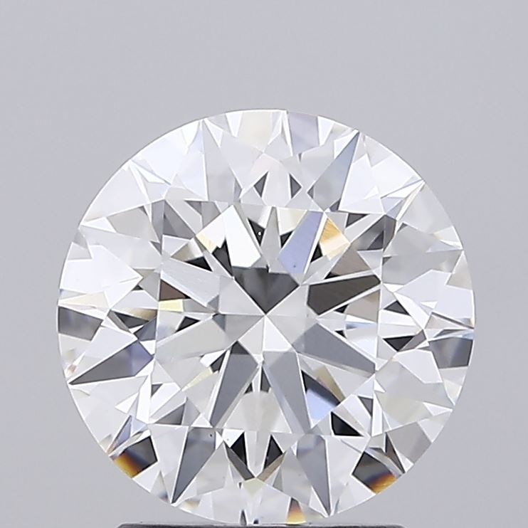 2.37ct Round, F VVS2 — IGI