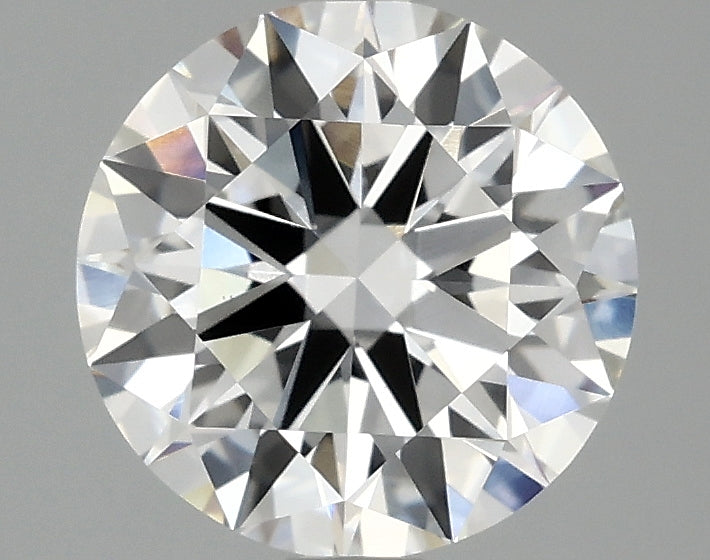 2.06ct Round, F VS1 — IGI