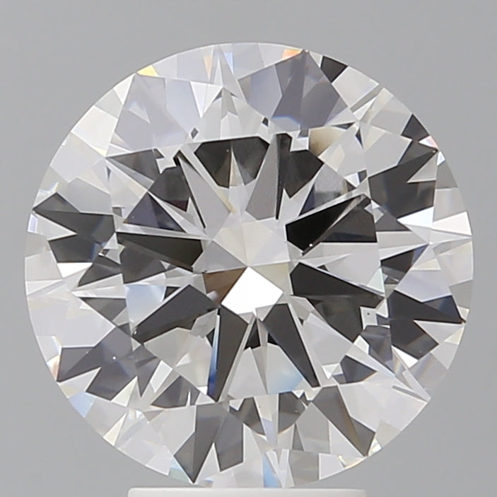 5.01ct Round, F VS1 — IGI