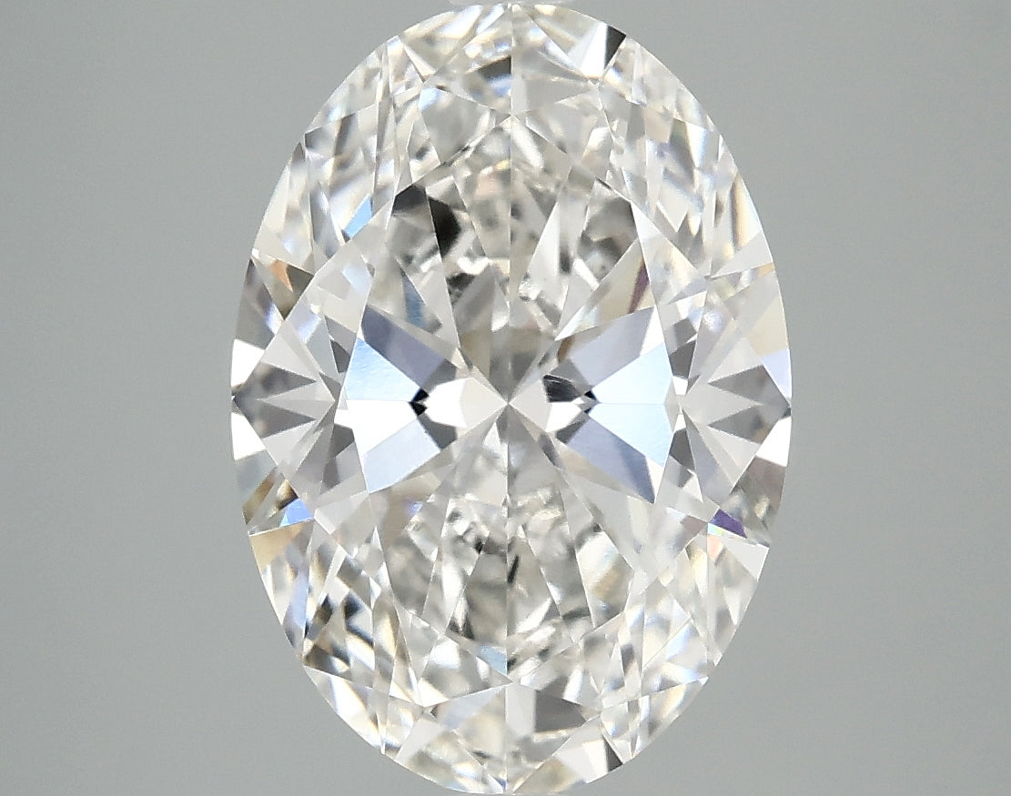 3.9ct Oval, F VS1 — IGI