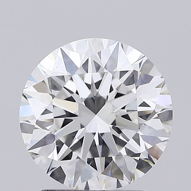 2.18ct Round, E VS1 — IGI