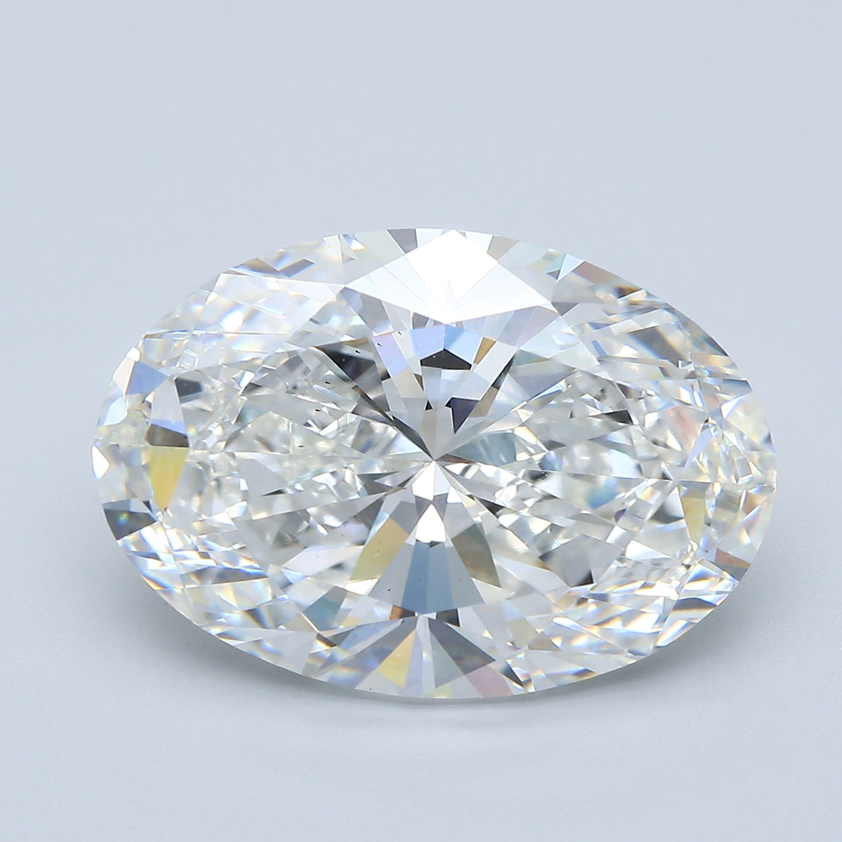 10.09ct Oval, E VS2 — IGI