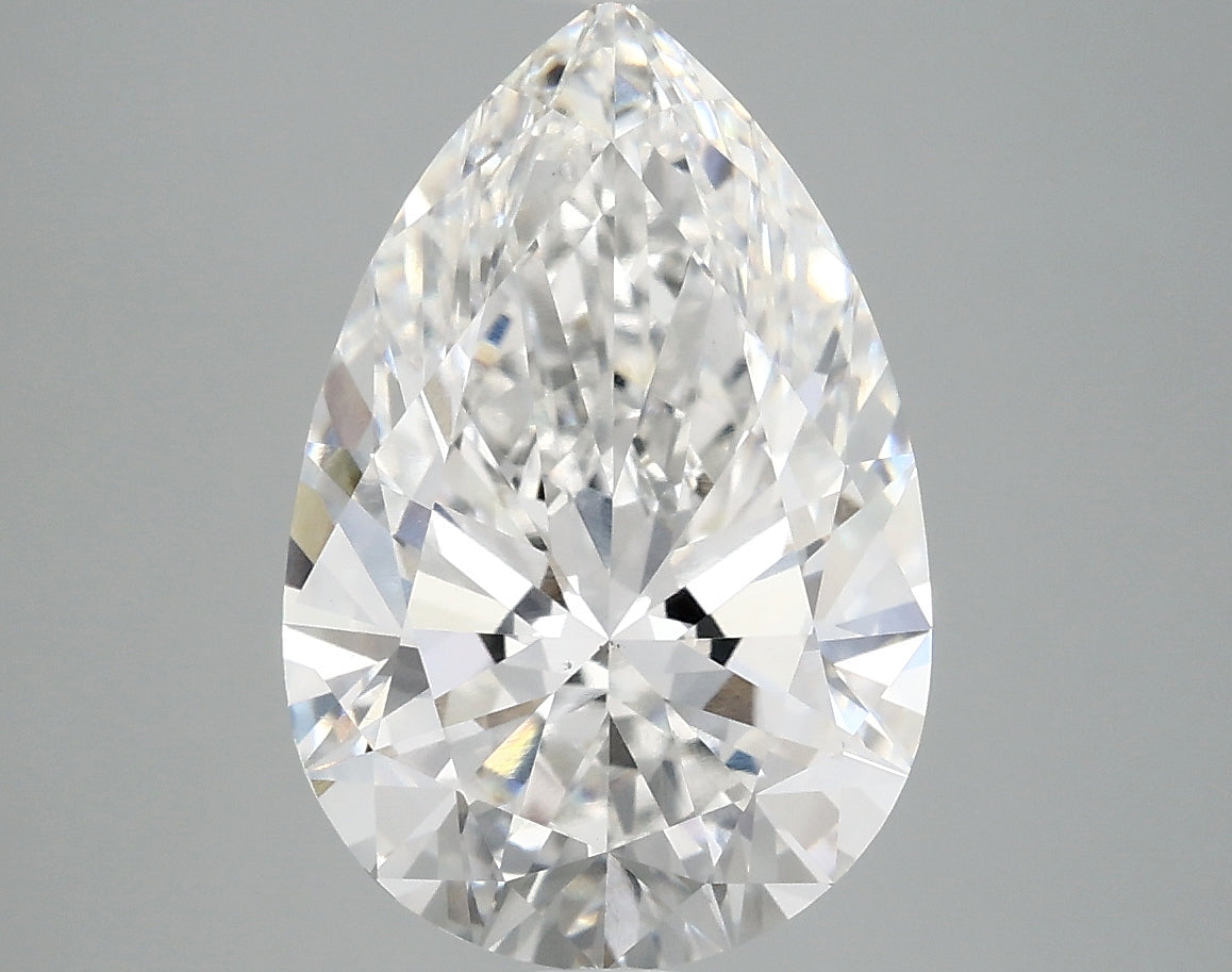 4.06ct Pear, E VS1 — IGI