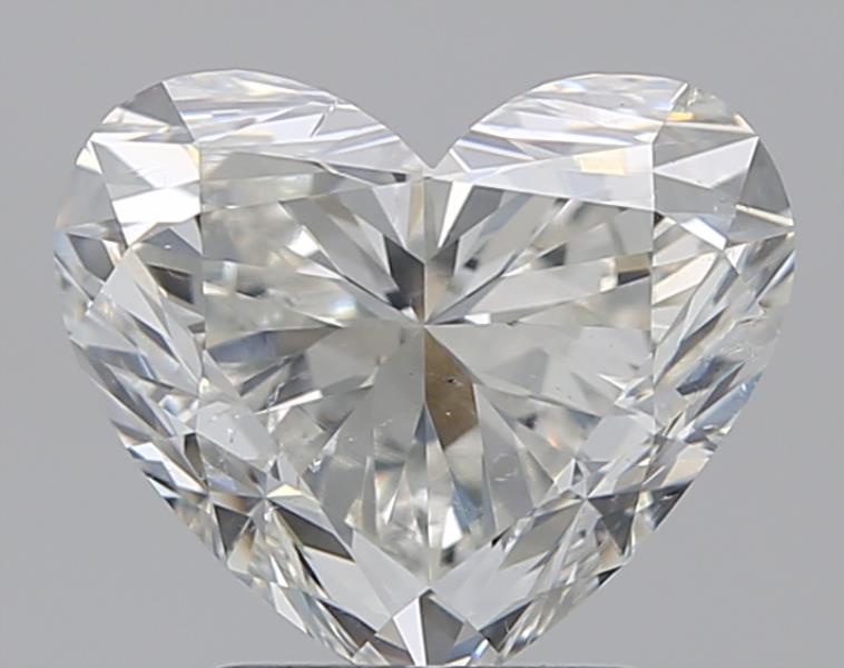 2.5ct Heart Natural Diamond — I SI2, GIA Certified