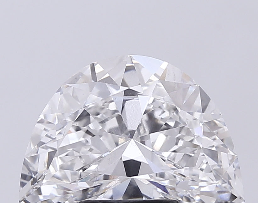 4.0ct Half Moon Lab-Grown Diamond — E VS2, IGI Certified