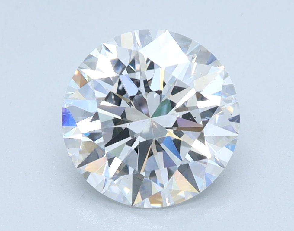 1.5ct Round, D VS2 — IGI