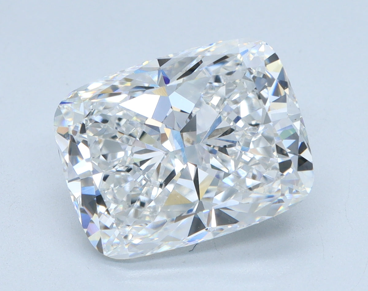 4.05ct Cushion, D VS1 — IGI